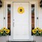 Sunflower Decor Summer Decorations for Home Summer Door Decor Sunflower Wreath Wooden Welcome Sign for Front Door Hanger for Office Wall Indoor Home Decorations